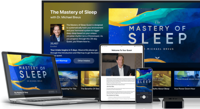  The Mastery of Sleep by Dr Michael Breus