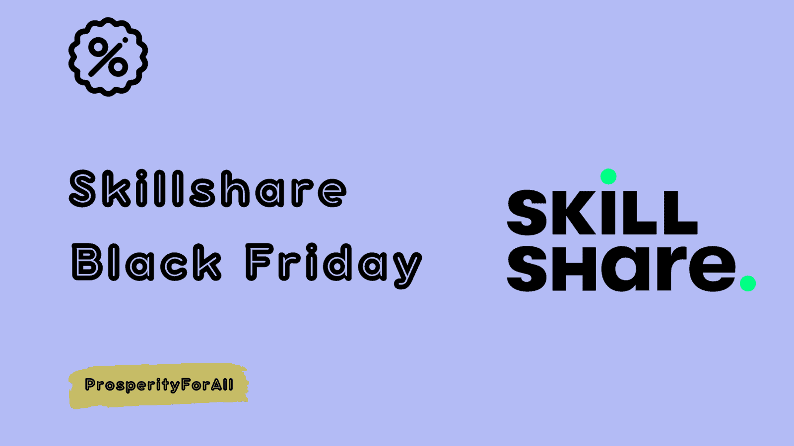 Skillshare Black Friday Deals (2025) — 50% OFF Coupon