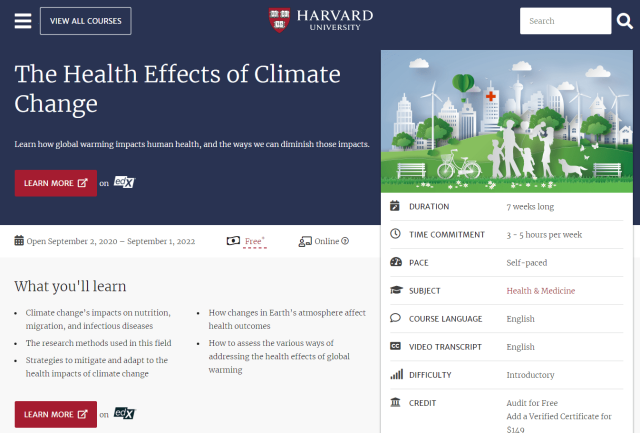 The Health Effects Of Climate Change