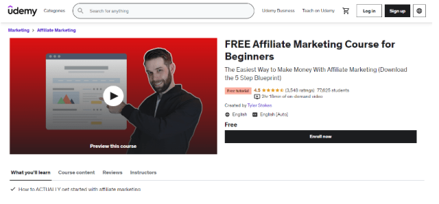 Affiliate Marketing Course For Beginners 