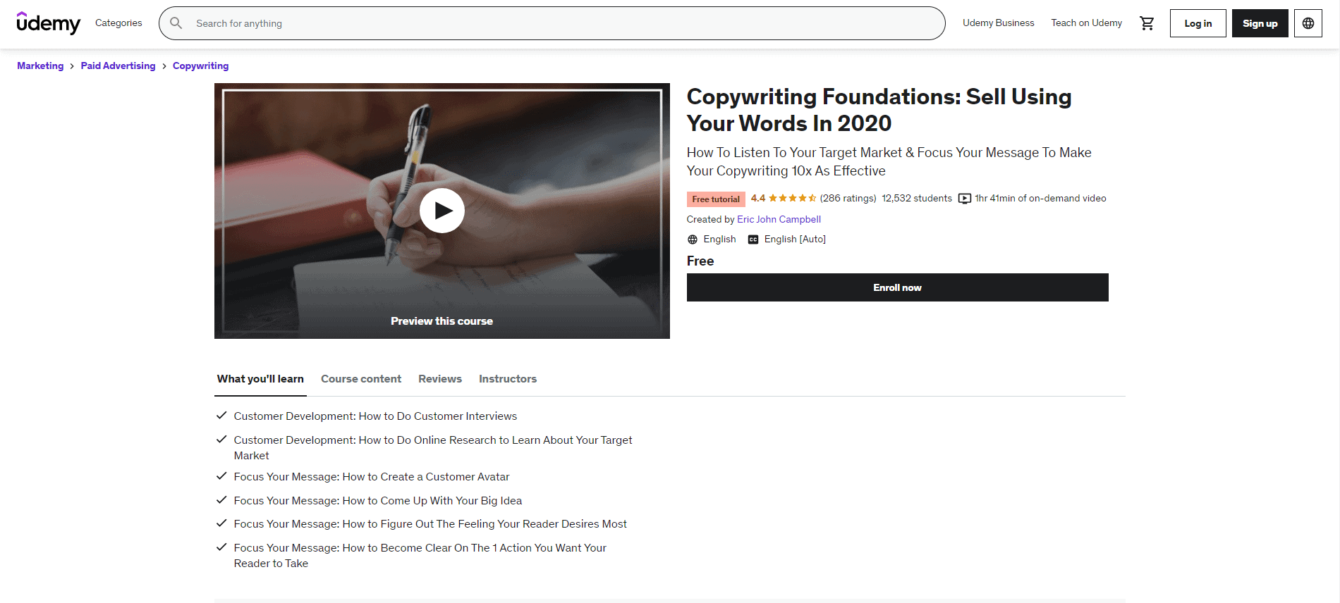 How to Learn Copywriting For Free in 2026 (Guide)