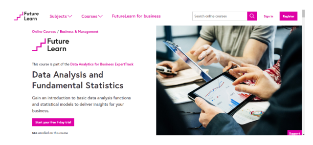 Data Analysis and Fundamental Statistics