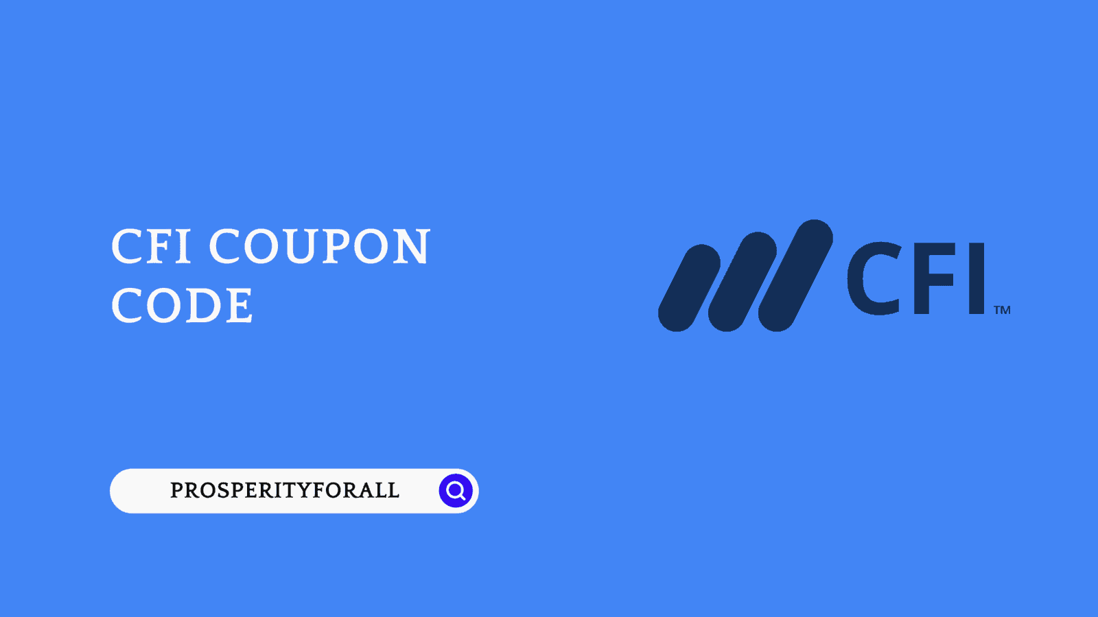 CFI Coupon Code & Discount 2023 20 Off On Plans (SEP)