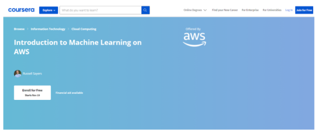 Introduction To Machine Learning On AWS