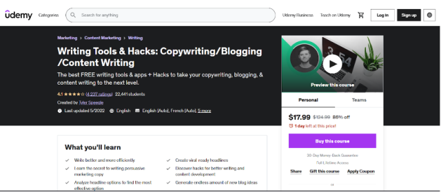 Writing Tools And Hacks: Content Writing