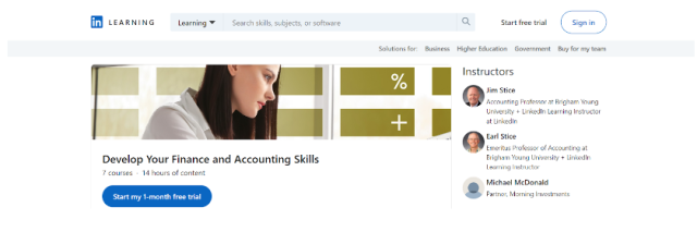 Your Finance and Accounting Skills Path