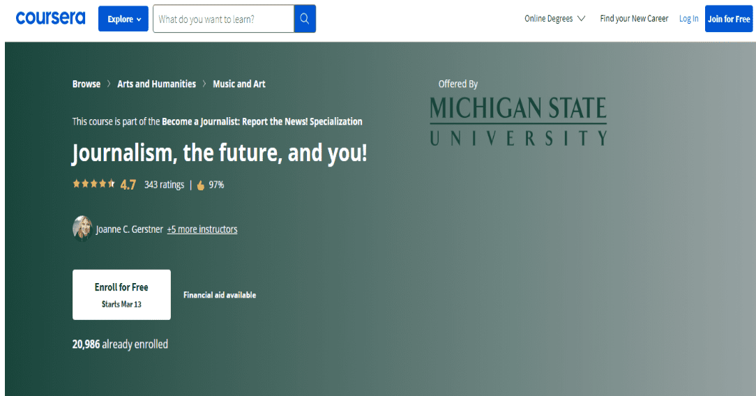 11+ Best Journalism Courses Online For Beginners In 2025