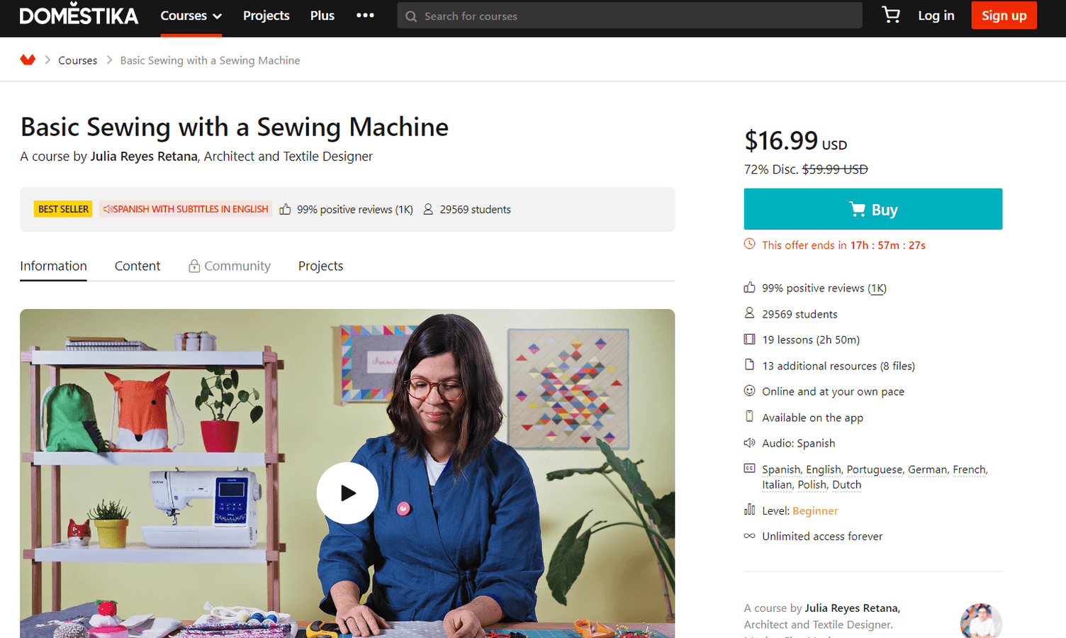 9+ Best Online Sewing Courses 2024 (Our Top Pick)