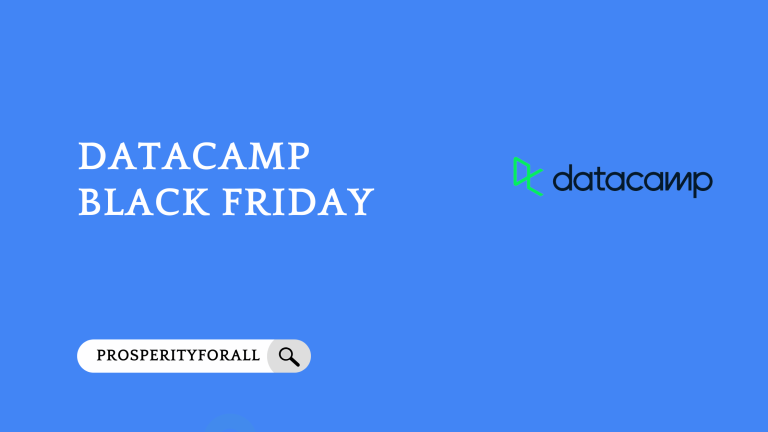 Datacamp Black Friday - ProsperityForAll