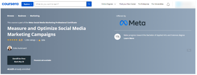 Measure And Optimize Social Media Marketing Campaigns 