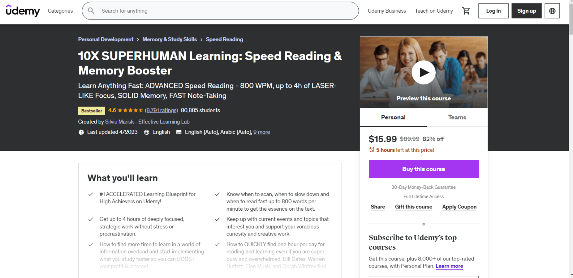 11 Best Speed Reading Courses for 2025 (Free & Paid)