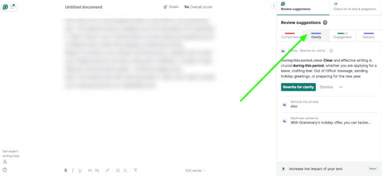 Clarity Enhancement Clarity Enhancement