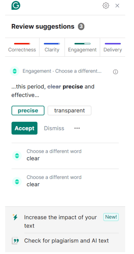 Real-Time Writing Support Real-Time Writing Support