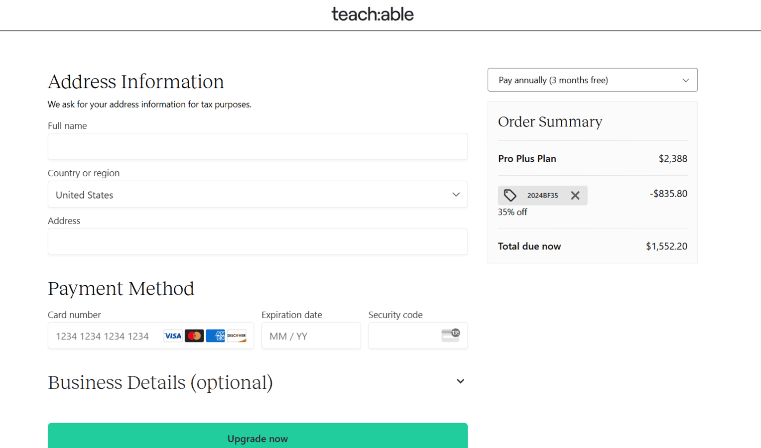 Create An Account On Teachable Create An Account On Teachable