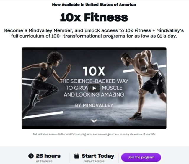 Mindvalley 10x Fitness Mindvalley 10x Fitness
