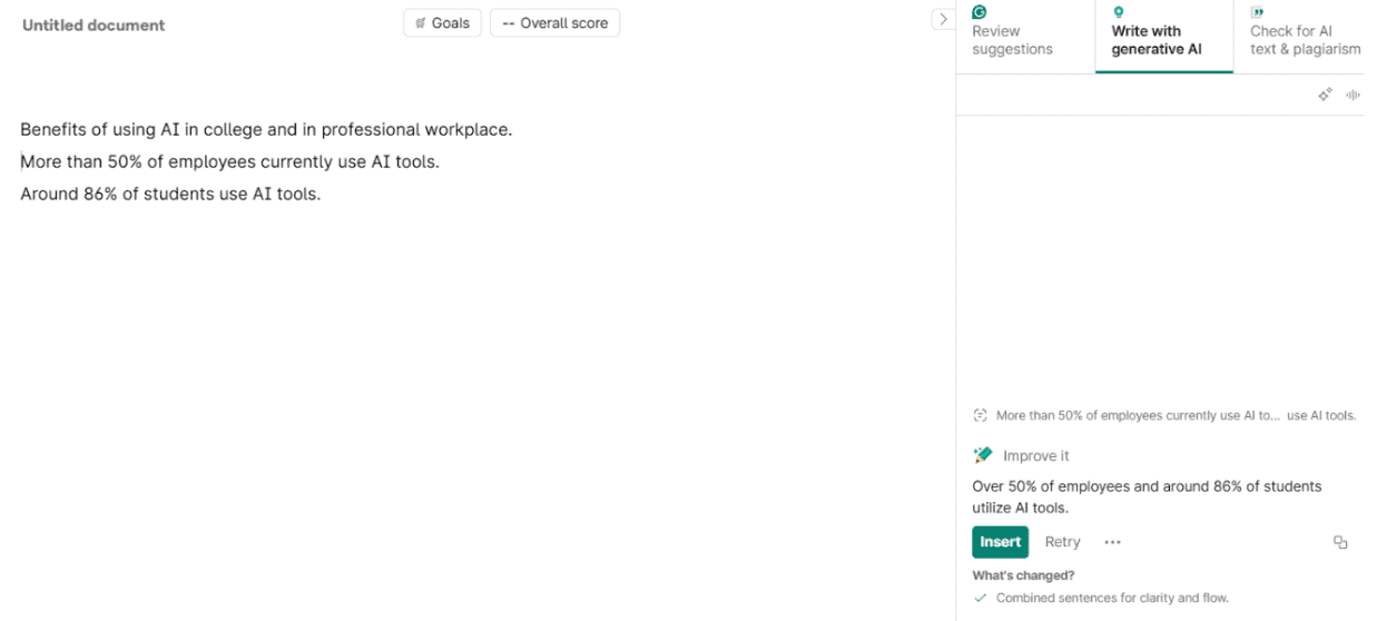 Write Your Content & Check the Right Side Panel Suggestions Write Your Content & Check the Right Side Panel Suggestions
