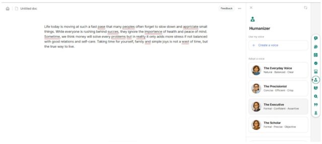 The Grammarly Humanizer The Grammarly Humanizer
