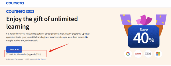 Coursera Plus Discount